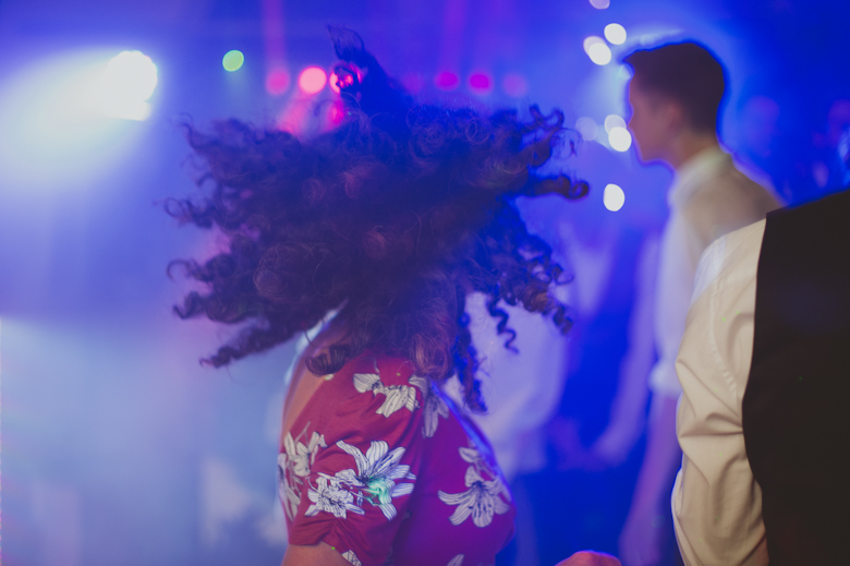 Wedding Dance Photos - Hair in the air