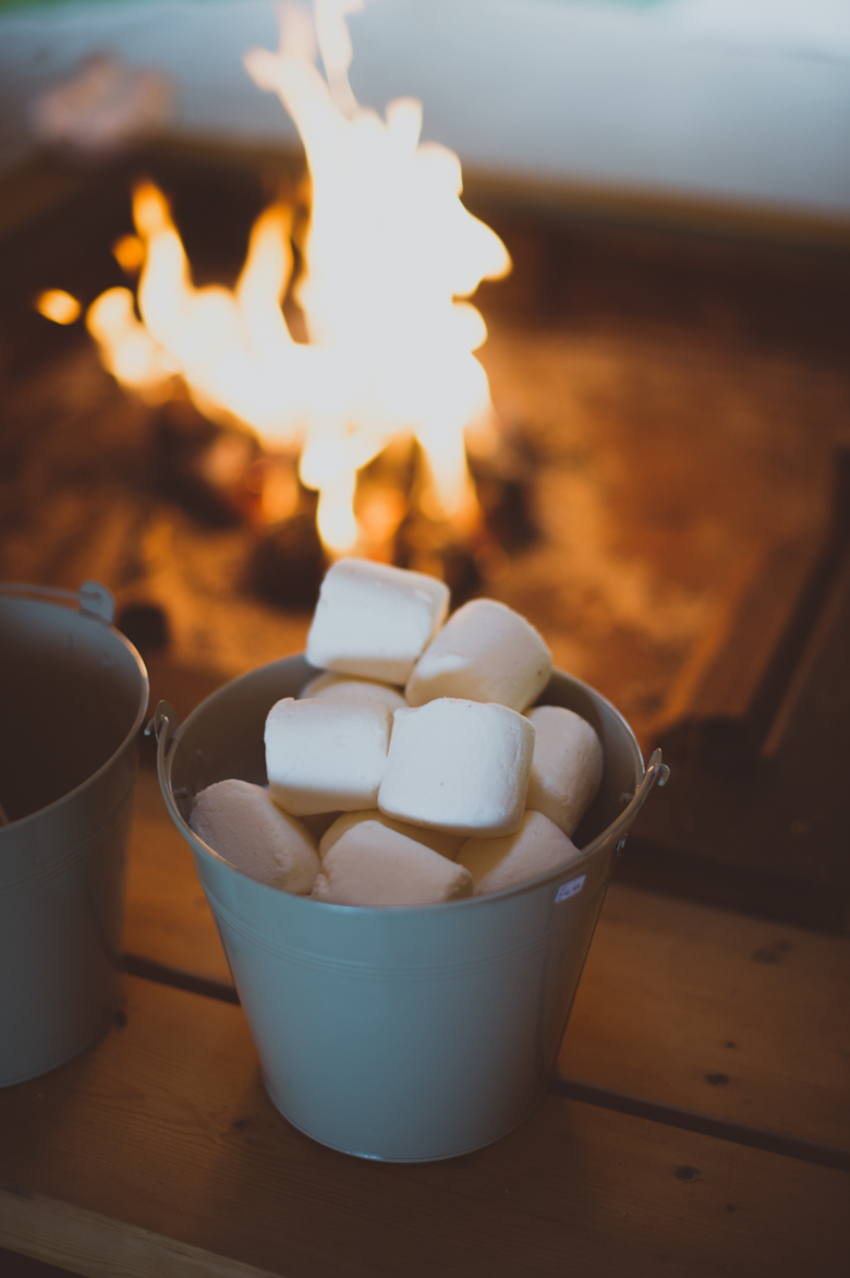marshmallow bbq - Festival Wedding