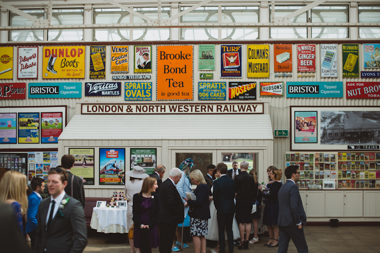 Buckingham Railway Centre wedding