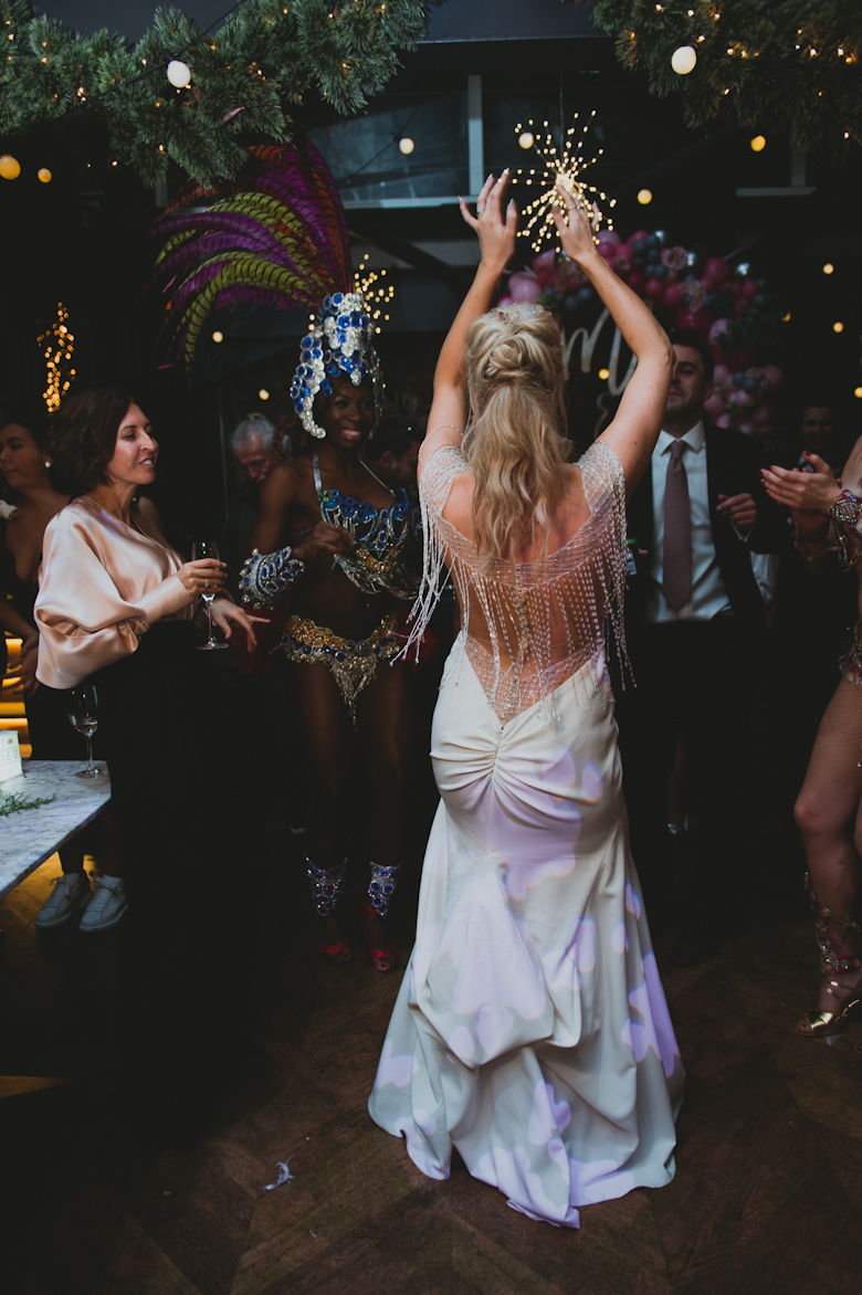 bride dancing