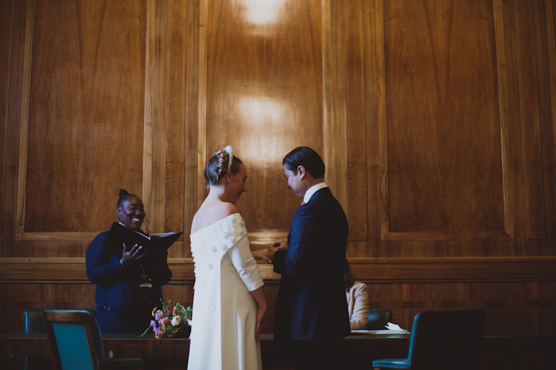 London Wedding - Hackney Town Hall Wedding Ceremony