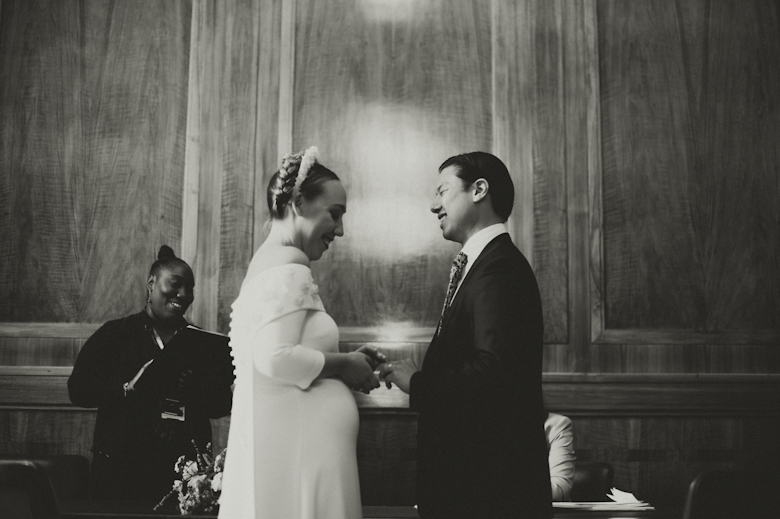 London Wedding - Hackney Town Hall Wedding Ceremony