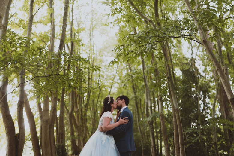 Wedding Photographer Sussex - Woodland wedding photography
