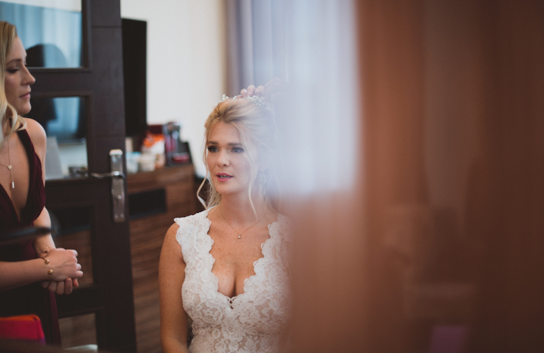 Bride getting ready - London Wedding Photographer