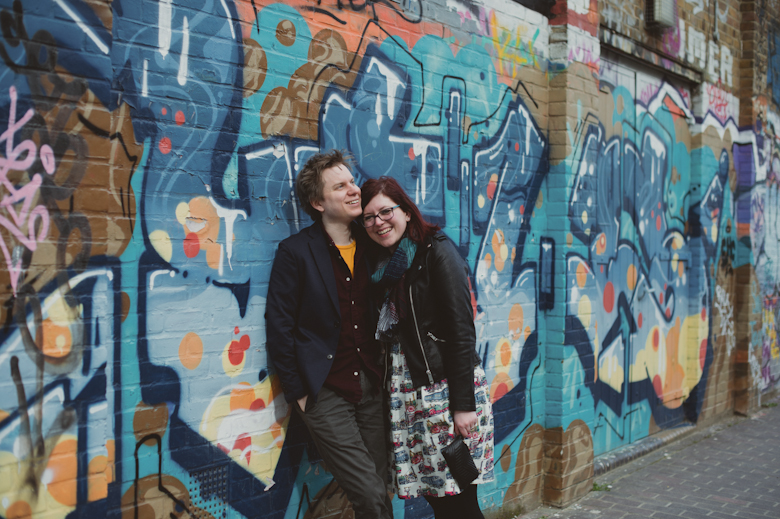 Informal wedding photography - Engagement Shoot made easy - Alternative Wedding Photographer - London Wedding Photographer - East London Engagement Shoot - Hackney Wick