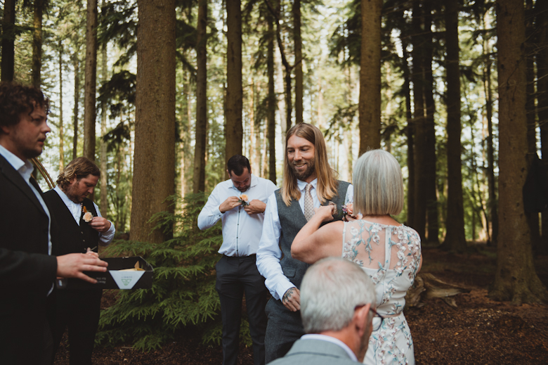 New Forest Wedding in the Woods Photography uk
