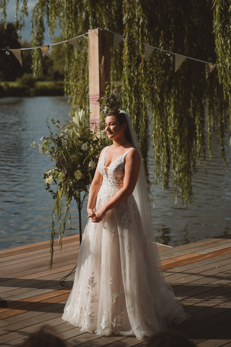 intimate ceremony wedding Bourne End by the river Berkshire uk
