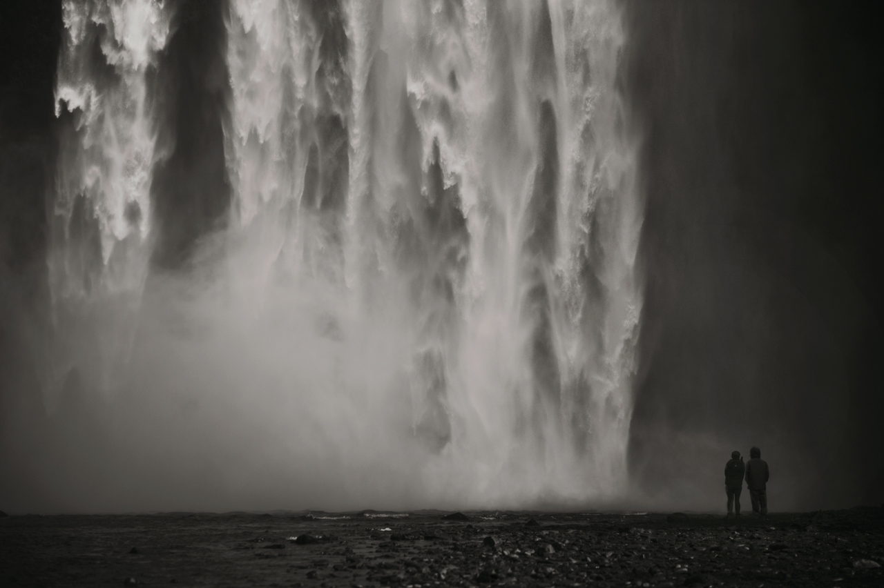 Skogafoss Waterfalls Iceland - Bali Elopement Photographer Iceland London UK Destination wedding photographer