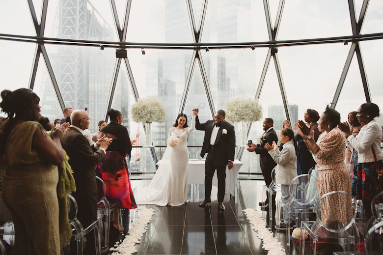 Gherkin London wedding photographer
