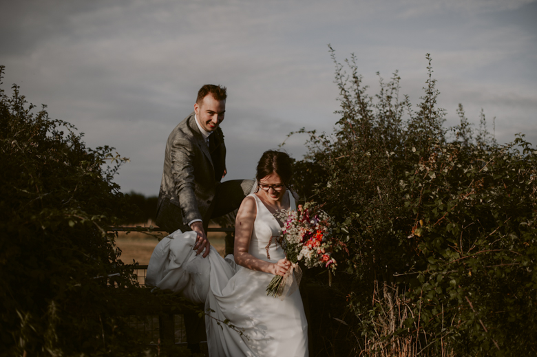 Fusion wedding photography uk London - mixture of cultures Chinese western - swirl couple