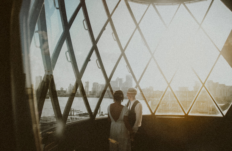 Trinity Buoy Wharf Wedding Photographer London