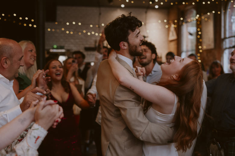 The Elgin Wedding Photographer London Maida Vale - Fun First dance full of energy and love - Sasha Alexandra Mihalova
