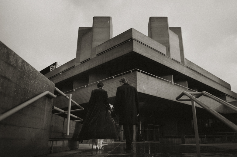 London Wedding photographer - Candid natural style - national theatre - Sasha Mihalova