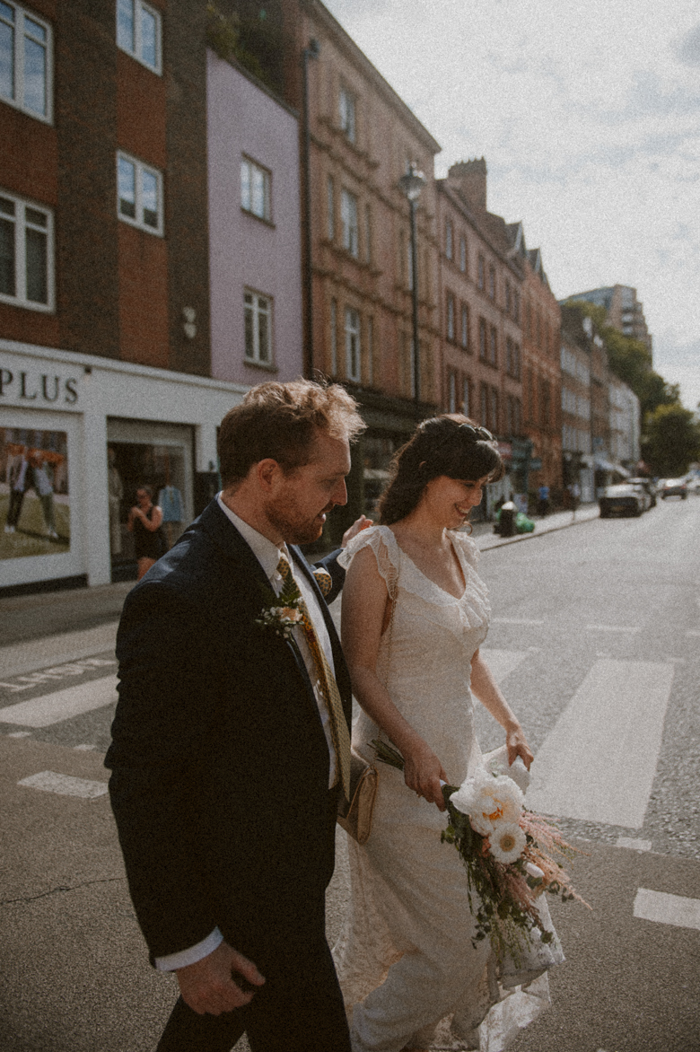 Micro wedding London Photographer Marylebone Town Hall