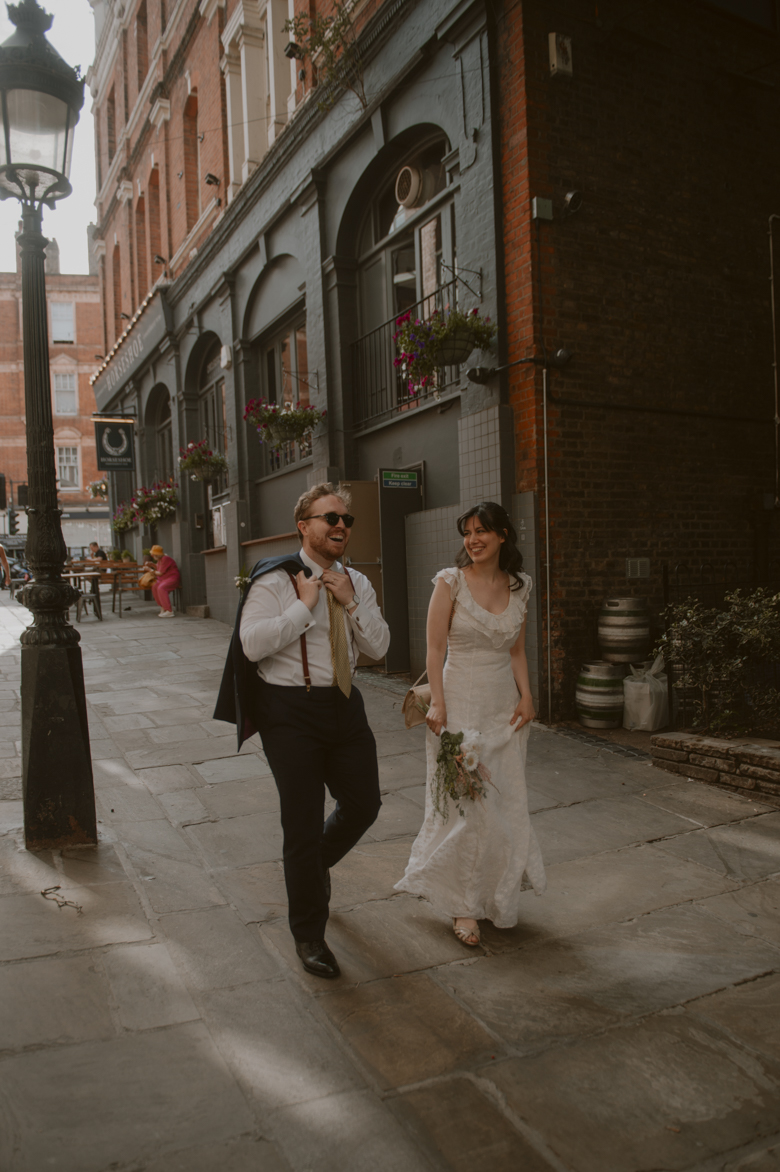 Micro wedding London Photographer Marylebone Town Hall