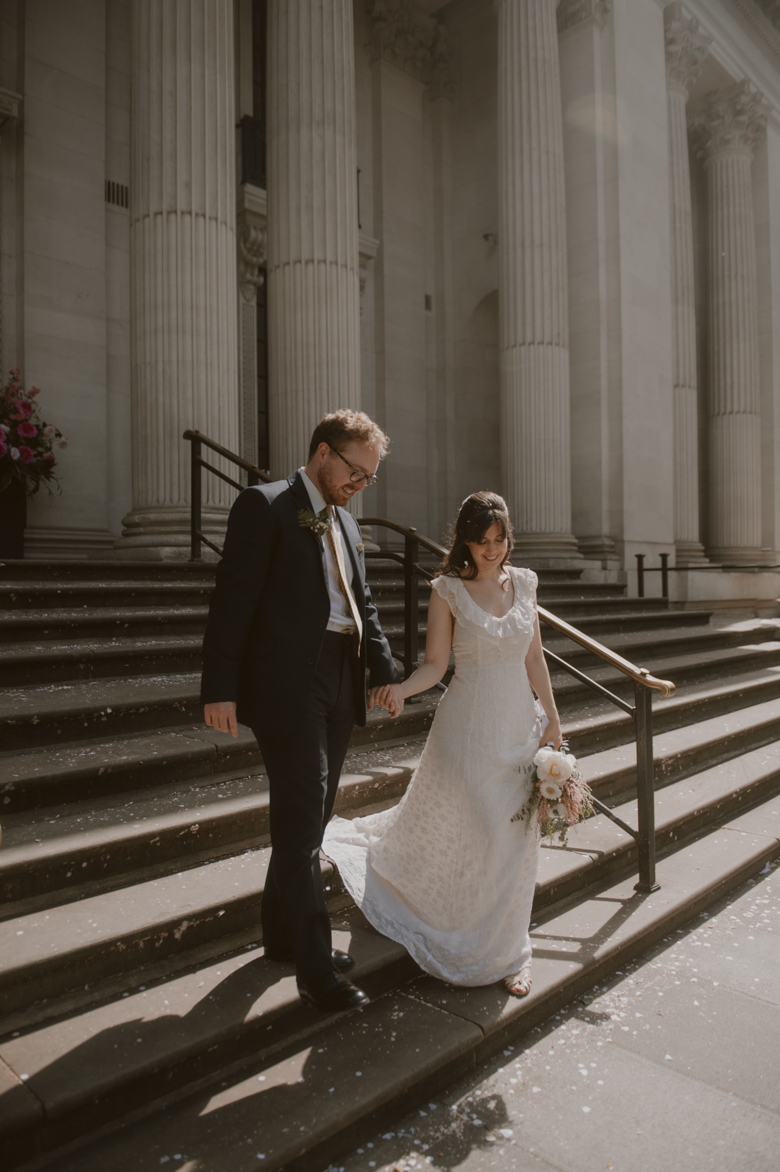 Micro wedding London Photographer Marylebone Town Hall