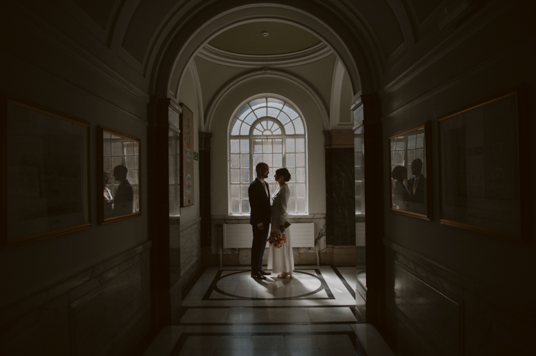 Islington Town Hall Wedding Photographer London - Candid photography
