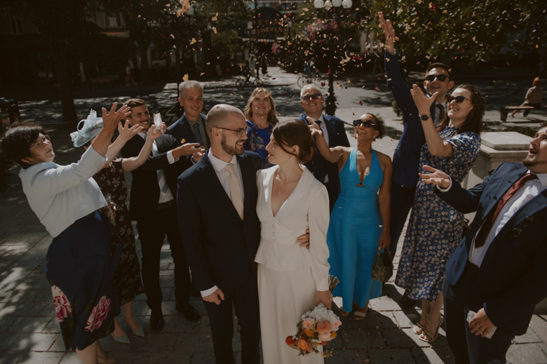 Islington Town Hall Wedding Photographer London - Candid photography - 35mm film photographer