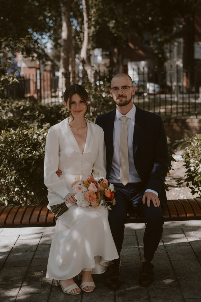Islington Town Hall Wedding Photographer London - Candid photography - 35mm film photographer