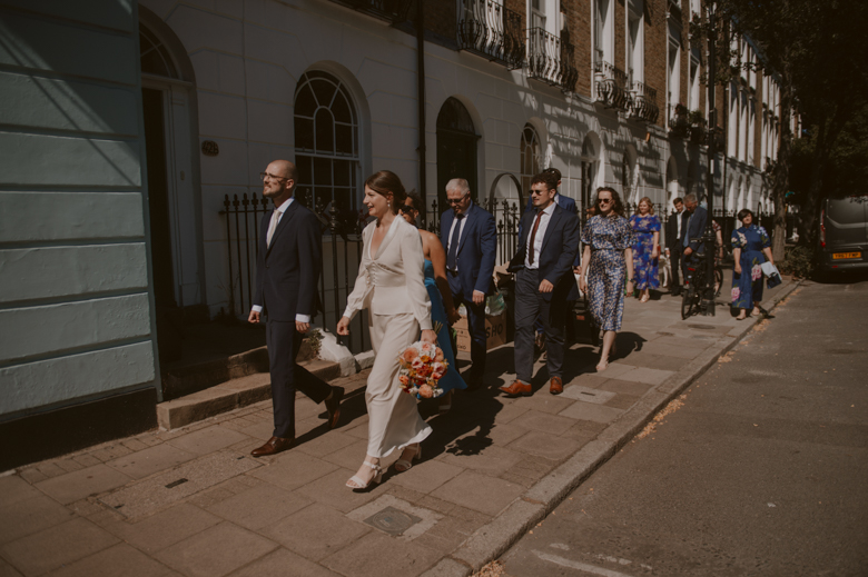 Islington Town Hall Wedding Photographer London - Candid photography - 35mm film photographer